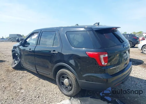 2017 Ford Police Interceptor from USA, damaged, VIN 1FM5K8AR2HGB15810